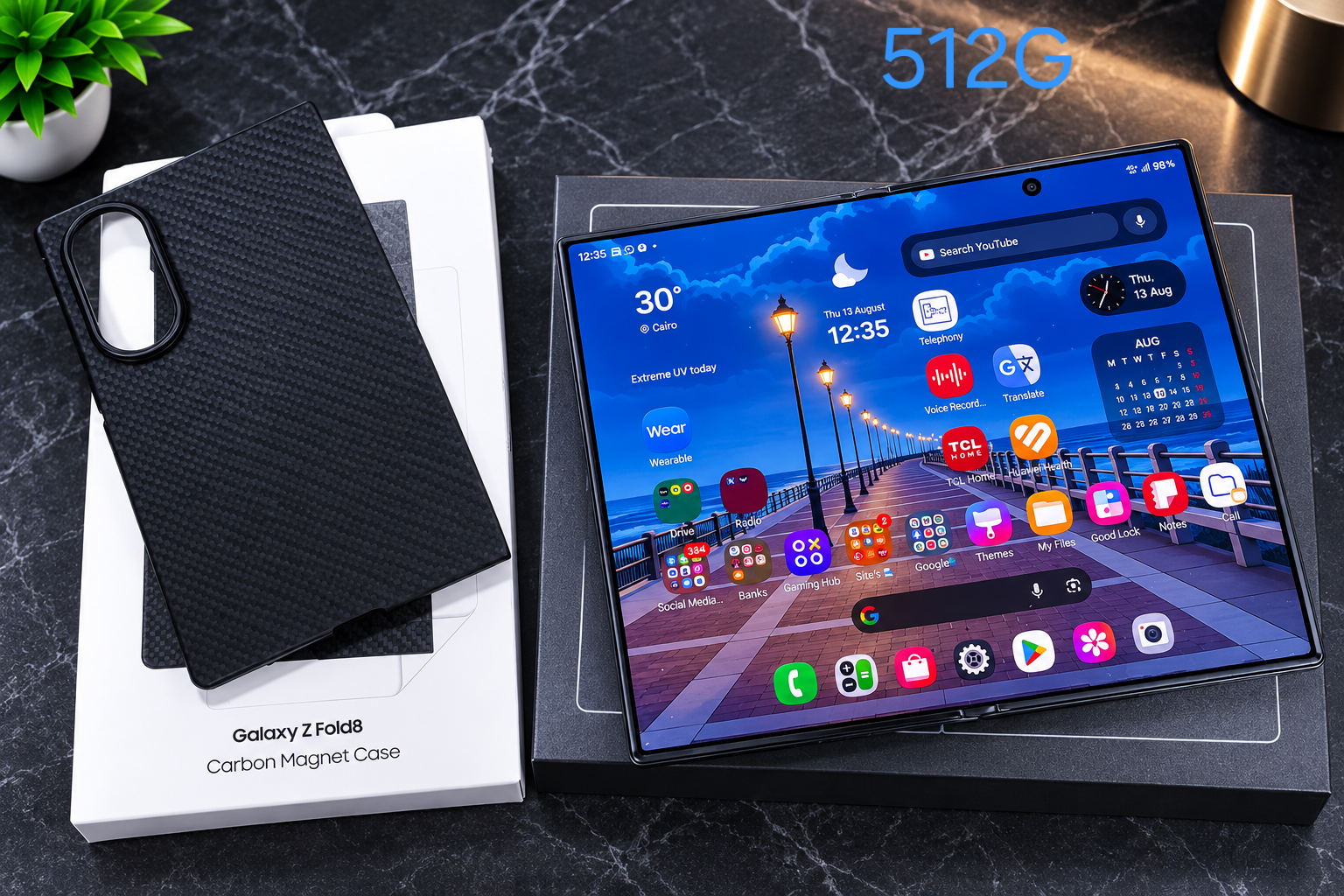 Samsung galaxy Zfold 8 - مصغرة